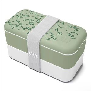Monbento MB Original Bento Lunch Box! Retired English Garden design! NIB
